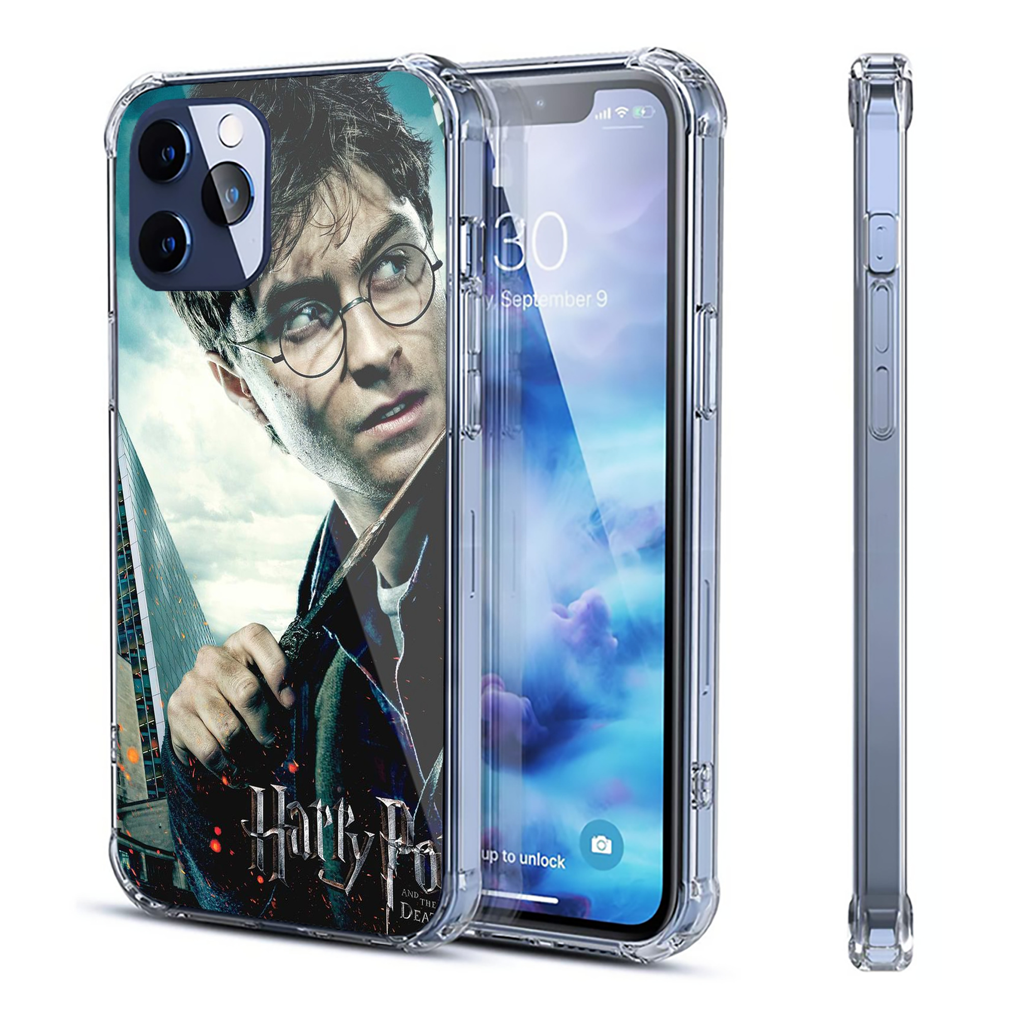 （画像用） Harry Potter ハリー・ポッターシリーズ 【iPhone 12シリーズ対応】透明スマホケース（クリアソフトケース）